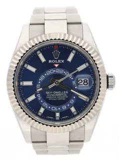 Rolex Sky-Dweller 326934 42mm Oystersteel Blue