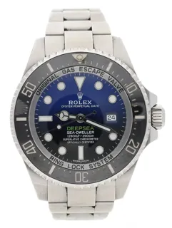 Rolex Sea-Dweller Deepsea 116660 43mm Stainless steel Black