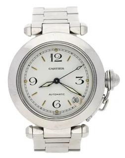 Cartier Pasha 2324 36mm Stainless steel White