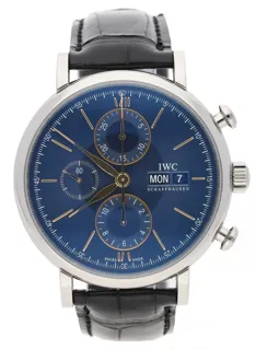 IWC Portofino IW391036 Stainless steel Blue