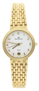 Maurice Lacroix 23mm 18ct Gold White