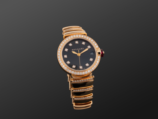 Bulgari Bulgari LUP 33 G 18k yellow gold Black