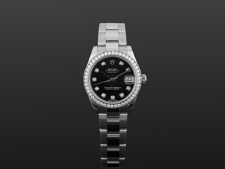 Rolex Datejust 178384 Stainless steel Black