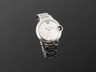 Cartier Ballon Bleu 3489 Stainless steel Cream