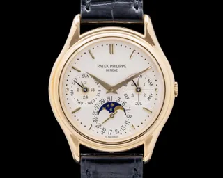 Patek Philippe Perpetual Calendar 3940J 36mm Yellow gold Silver