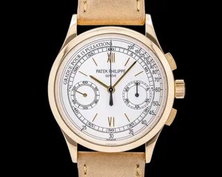 Patek Philippe Chronograph 5170J-001 39mm Yellow gold Silver