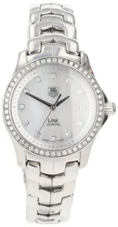 TAG Heuer Link WJF1319 27mm Stainless steel White