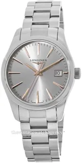 Longines Conquest Classic L2.386.4.72.6 34mm Stainless steel Silver