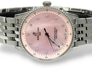 Breitling Navitimer A77320D91K1A1 32mm Stainless steel Pink