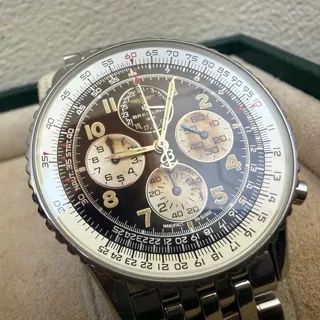 Breitling Navitimer A33030 38mm Stainless steel Black