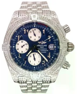 Breitling Chronomat A13356 43mm Stainless steel Blue