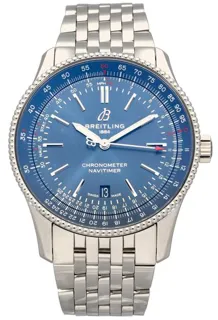 Breitling Navitimer A17326 41mm Stainless steel Blue