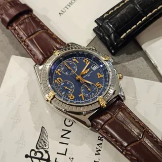 Breitling Chronomat B13050.1 39mm 18k real gold