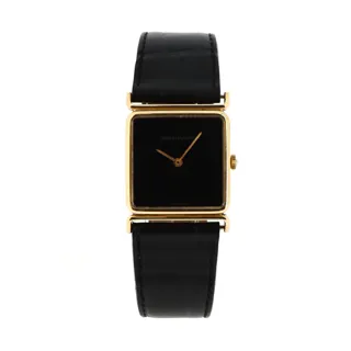 Jaeger-LeCoultre 911721 25mm 18k yellow gold Black