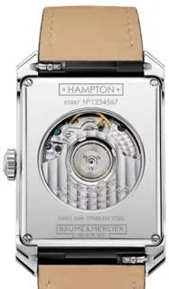 Baume & Mercier Hampton 10523 31mm Stainless steel Silver