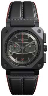 Bell & Ross Instruments BR0394-BTR-CE/SCA 42mm Black ceramic Black