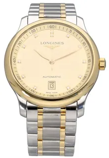 Longines Elegant L2.628.5 38mm Stainless steel Champagne