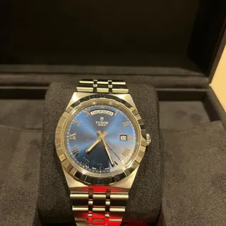 Tudor Royal 28600 41mm Stainless steel Blue