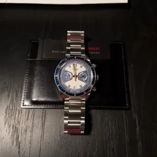 Tudor Heritage Chrono Blue 70330B 42mm Stainless steel Blue