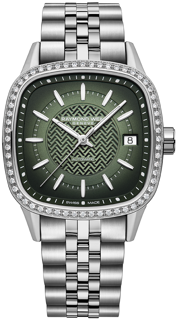 Raymond Weil Freelancer Stainless steel Green