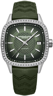 Raymond Weil Freelancer Stainless steel green