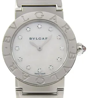 Bulgari BBL26S 26mm Stainless steel White