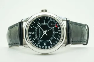 Patek Philippe Calatrava 6000G-001 37mm White gold Black