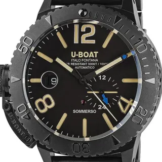 U-Boat 9015/MT 46mm Stainless steel Black