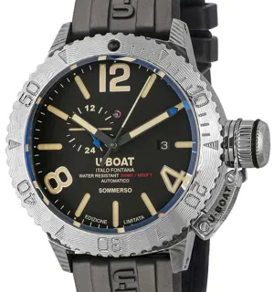 U-Boat 9988 46mm Stainless steel Black