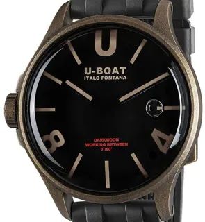 U-Boat Darkmoon 9549 40mm Stainless steel Black