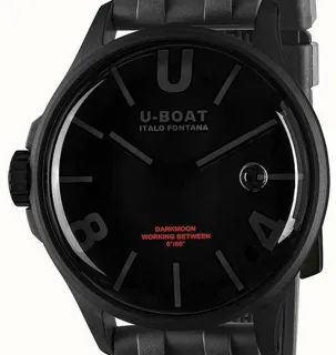 U-Boat 9544 44mm Stainless steel Black