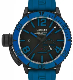 U-Boat 9669 46mm Stainless steel Black