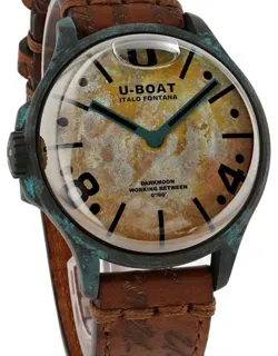 U-Boat 9600 44mm Stainless steel Brown