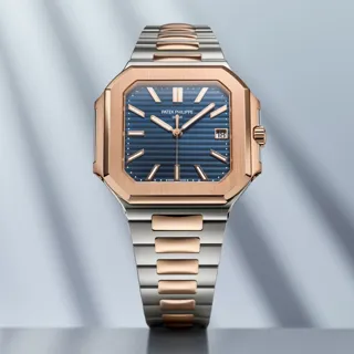 Patek Philippe Cubitus 5821/1AR 45mm rose gold$steel blue