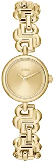 Hugo Boss Double B Dressy 1502794 23mm Yellow gold and PVD Golden