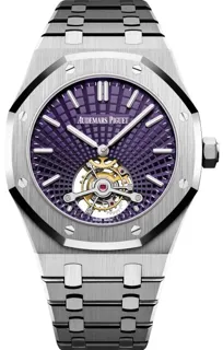 Audemars Piguet Royal Oak Tourbillon 26522ST.OO.1220ST.01 41mm Stainless steel Purple