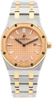 Audemars Piguet Royal Oak 67650SR Yellow gold and Stainless steel Pink