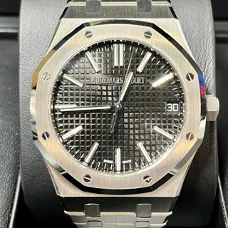 Audemars Piguet Royal Oak Selfwinding 15510ST.OO.1320ST.02 ( OAK  ) 41mm Stainless steel Black