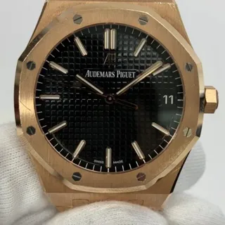 Audemars Piguet Royal Oak Selfwinding 15500OR.OO.1220OR.01 ( OAK  ) 41mm Rose gold Black