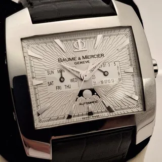 Baume & Mercier Hampton 65476 43mm Stainless steel White