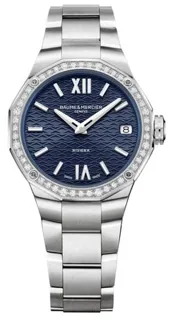 Baume & Mercier Riviera M0A10765 33mm Stainless steel Blue