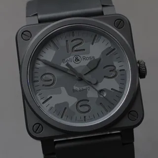 Bell & Ross BR 03 BR 03-92 42mm Ceramic Gray