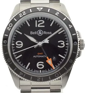 Bell & Ross BR V2 BRV2-93-S 41mm Stainless steel Black