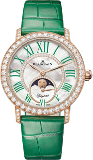 Blancpain Ladybird 3662B 2954 55B Rose gold White