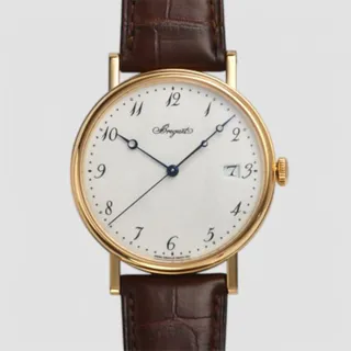 Breguet Classique 5177BA/29/9V6 38mm Yellow gold White