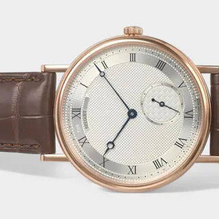 Breguet Classique 7147BR/12/9WU 40mm Rose gold Silver