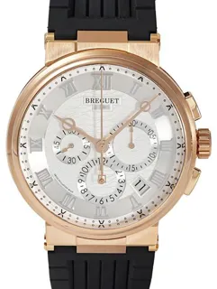 Breguet Marine 5527BR/12/5WV 42mm Rose gold Silver