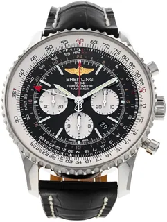 Breitling Navitimer GMT AB0441 Stainless steel Black