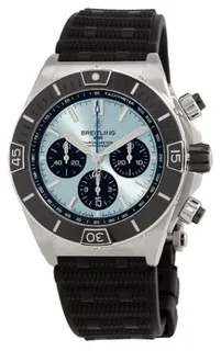 Breitling Chronomat B01 PB0136251C1S1 Platinum and Stainless steel Blue