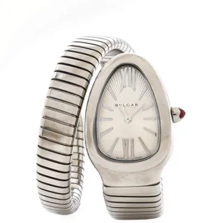 Bulgari Serpenti SP35S 23mm Stainless steel Silver